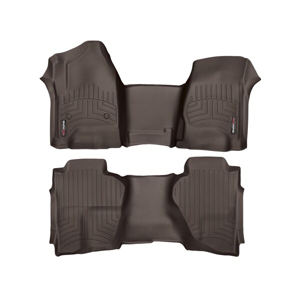 Front and Rear Floorliners - Over The Hump, 475431-475423